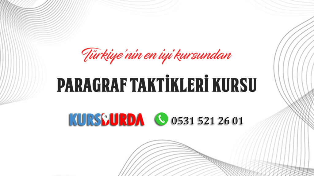 Paragraf Taktikleri Kursu